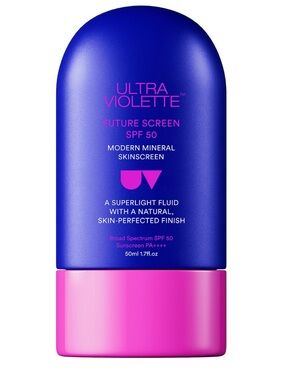 ULTRA VIOLETTE FUTURE SCREEN SPF 50 MINERAL SUNSCREEN NIB NEW NWT FULL SIZE